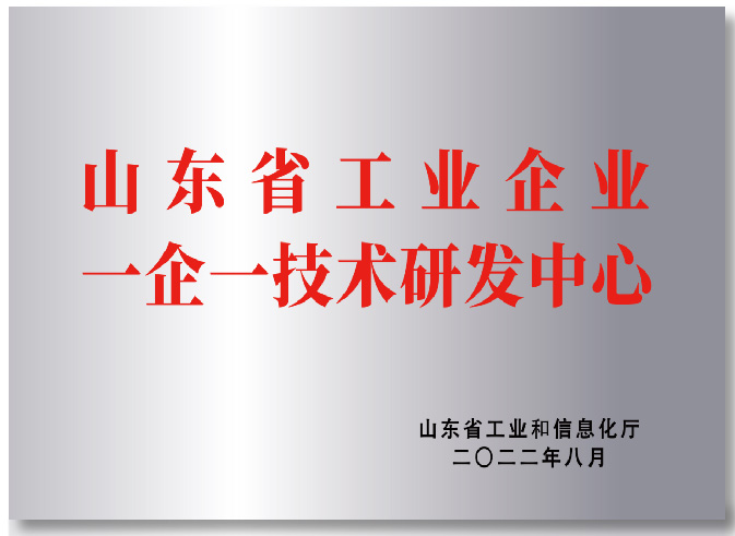 山东省一企一技术研发中心